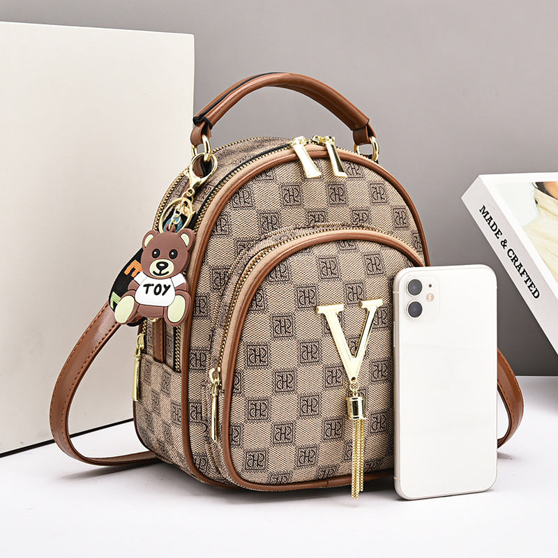 Rucksack Einfache Crossbody Hochwertige Retro