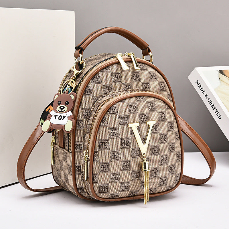 Rucksack Einfache Crossbody Hochwertige Retro