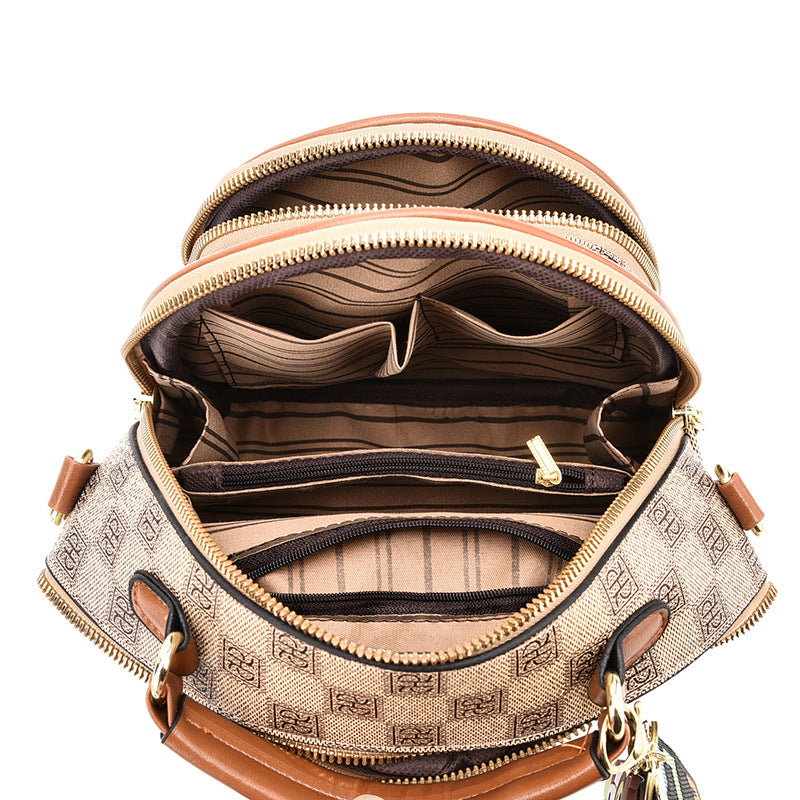 Rucksack Einfache Crossbody Hochwertige Retro