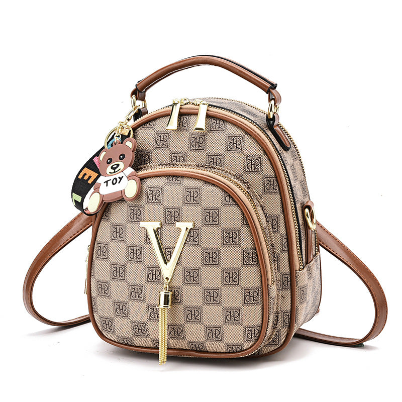 Rucksack Einfache Crossbody Hochwertige Retro