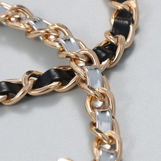 Catena per la vita a rombo Accessori per borsa quadrata piccola da donna