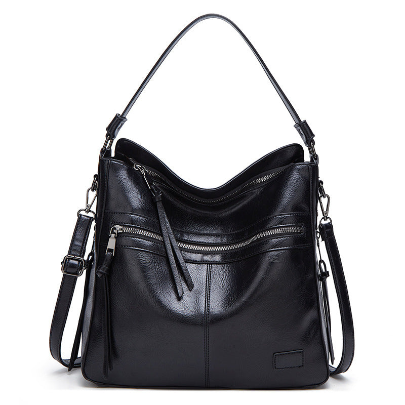 Borsa a tracolla grande e capiente da donna, alla moda