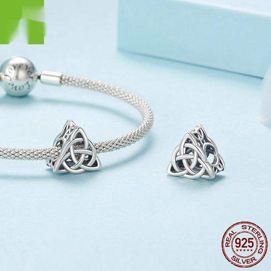 Bracciale fai da te originale con perline in argento 925