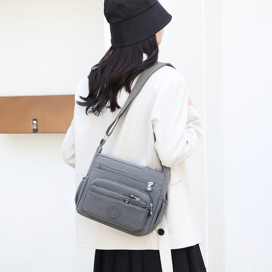 Crossbody Bag Lightweight And Large Capacity Nylon Shoulder Bag