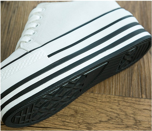 Women's Slippers Round Toe Lace-up Platform Shoes