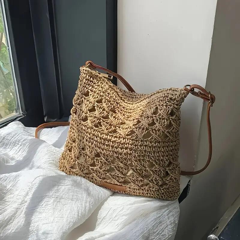 Hand Woven Crossbody Bag, Shoulder Bag