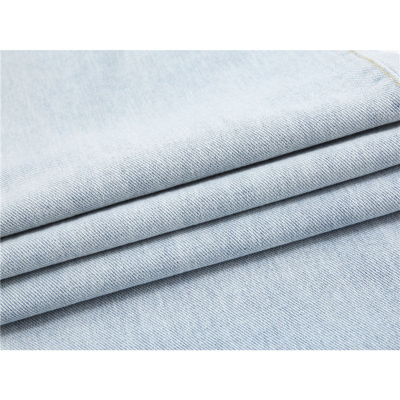 Fashion Thin Straight Loose Design Wide Leg Trousers With Straps