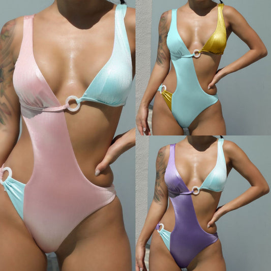 Costume da bagno intero coordinato per donna