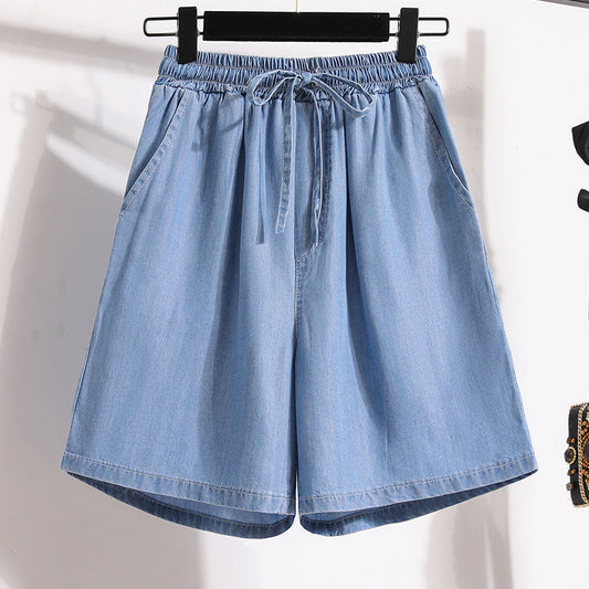 Lyocell Denim Shorts für Damen Sommer Neu