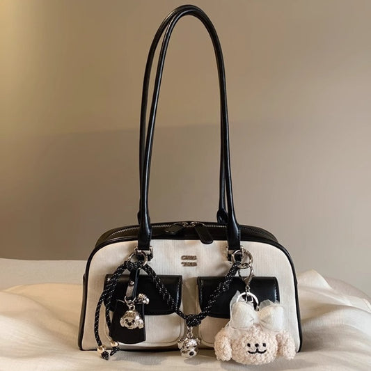 Bread Puppy Cold Extraction Time Kissen-Umhängetasche