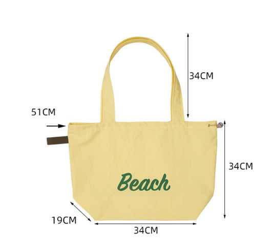 Canvas-Tasche mit großer Kapazität für Damen