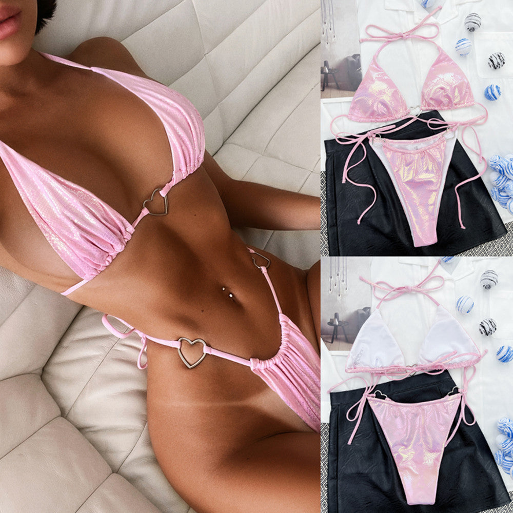 Love Badeanzug Triangle Bag Strand Split