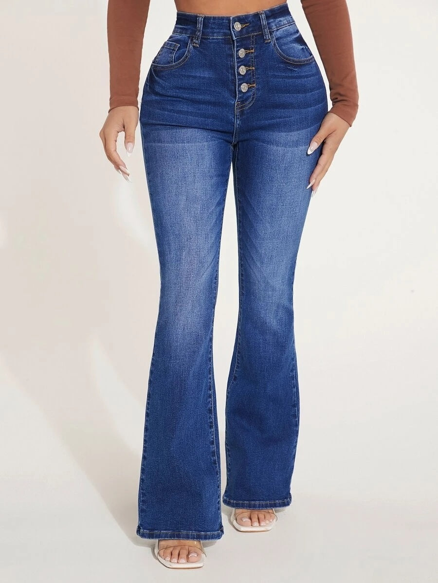 Jeans skinny elasticizzati a vita alta Clinch