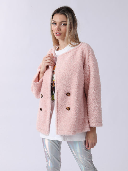 Plüschjacke für Damen