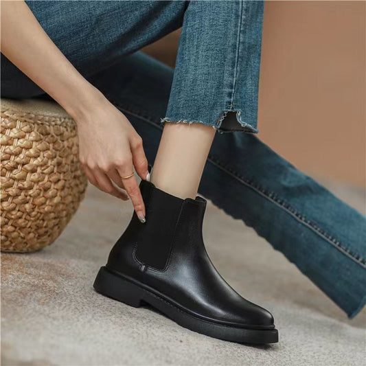 British Style Chelsea Women's Ankle Boots