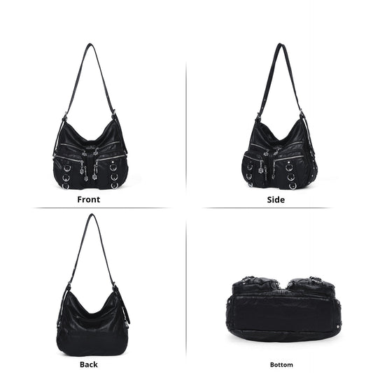 Women's Large Capacity Stylish Multi-pocket Shoulder Handbag