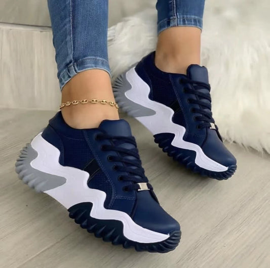 Scarpe da donna Sneakers sportive con lacci