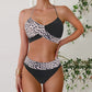 Lace Up Bikini Two-piece Set Swimsuit For Women