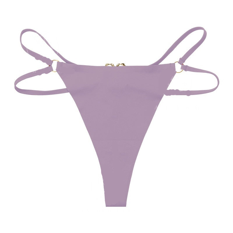 Pure Desire Sexy Nahtloser Einteiler T-Rücken