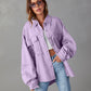 Casual Long Sleeve Denim Coat