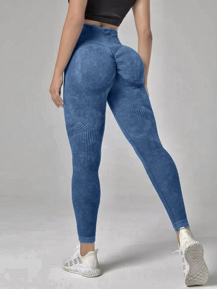 Pantaloni sportivi da yoga, fitness e moda, abbigliamento da donna