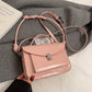 Lässige kleine quadratische Umhängetasche Retro tragbare Messenger Handtaschen für Frauen