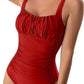 Bikini estivo sexy con scollo quadrato