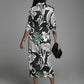 Fashion Women Long Sleeve Shirt Dress