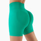 Seamless Yoga Shorts In Europe And The United States With High Hips And Waist