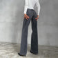 Schmale Jeans mit Leopardenmuster für Damen