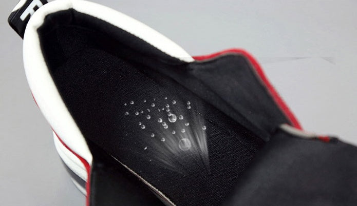 Increased Velcro casual sports shoes female Korean version of the wild letter thick bottom wedge