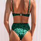 Leopard print bikini