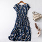 Cotton silk dress