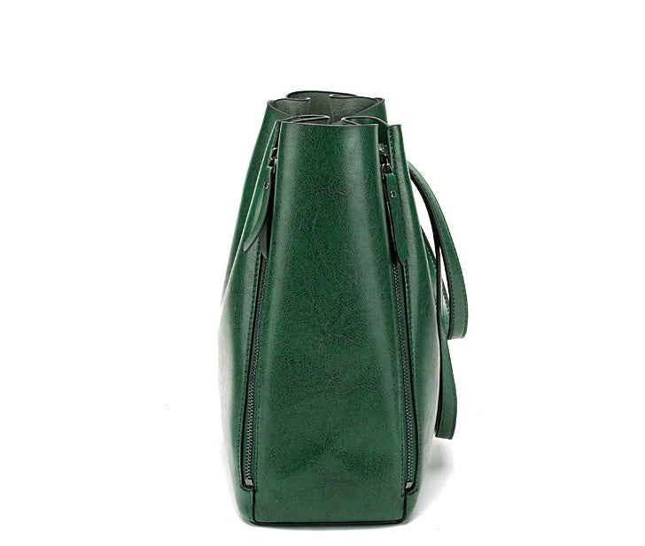 Borsa a secchiello transfrontaliera da donna alla moda europea e americana