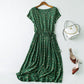 Cotton silk dress