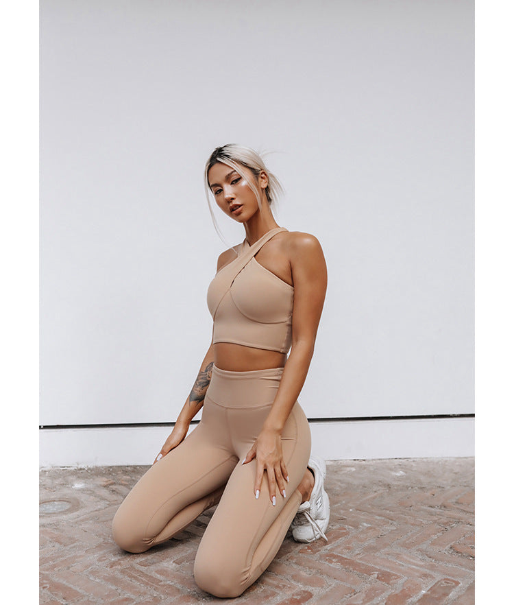 Reggiseno sportivo intimo da yoga da donna