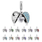 Wing Heart Pendant Stainless Steel Perfume Pendant