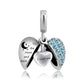 Wing Heart Pendant Stainless Steel Perfume Pendant