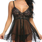 Sexy Lingerie Sexy Lingerie Front Slit Nightdress
