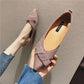 Allgleiches spitzer flacher Mund einzelne Schuhe Damenschuhe