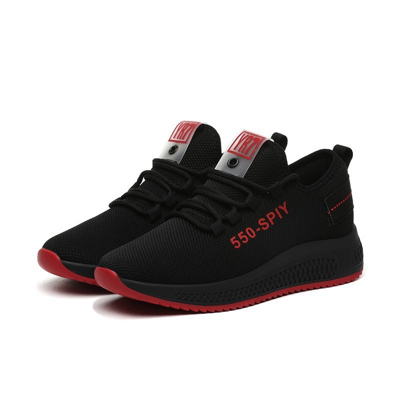 Scarpe sportive casual antiscivolo a fondo piatto da donna