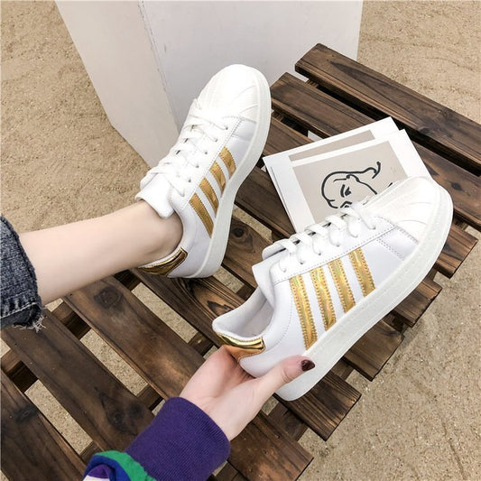 New Shell Toe Versatile Breathable Sports Leisure Thick Sole Shoes