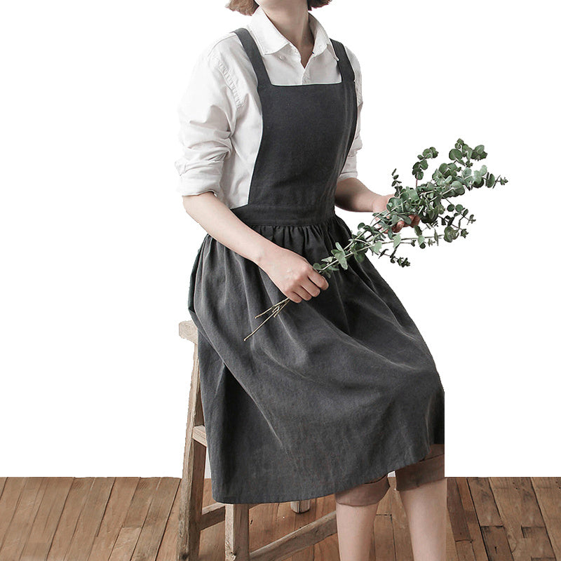 Schürze für Blumenarrangeure aus reiner Baumwolle, für die Gartenarbeit