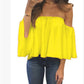 Sexy Top Off-The-Shoulder Lose T-shirt