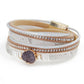 Italian Retro Simple Magnetic Leather Bracelet