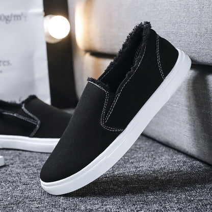 Scarpe di tela alla moda, scarpe pigre con pedale