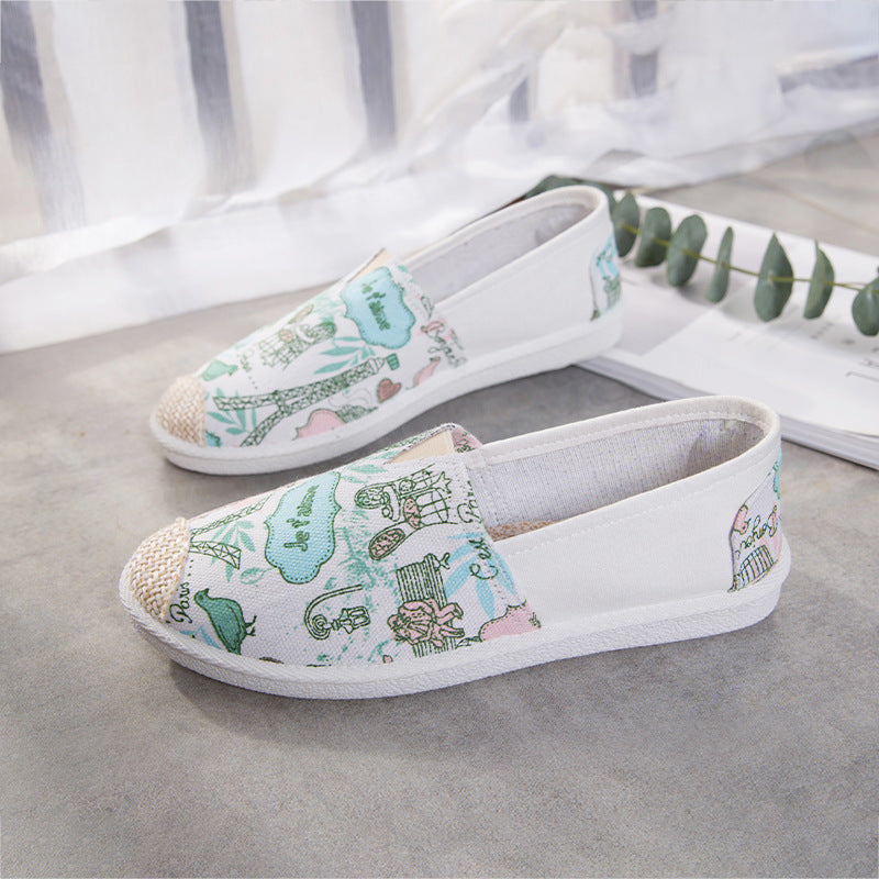 Scarpe in tessuto Old Beijing Scarpe basse da donna