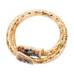 Snake-shaped Winding Men's And Women's Bracelets Alloy With Rhinestone Color Bracelet