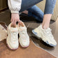 All-Match Jelly Platform Casual Sports Weiße Schuhe