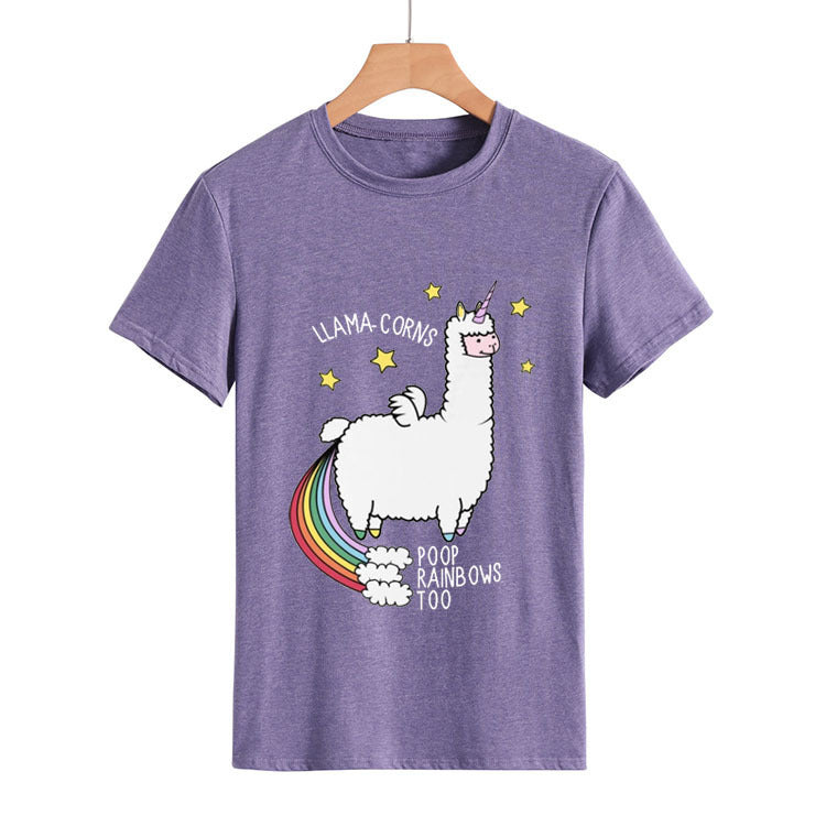 Moda casual da donna, manica corta